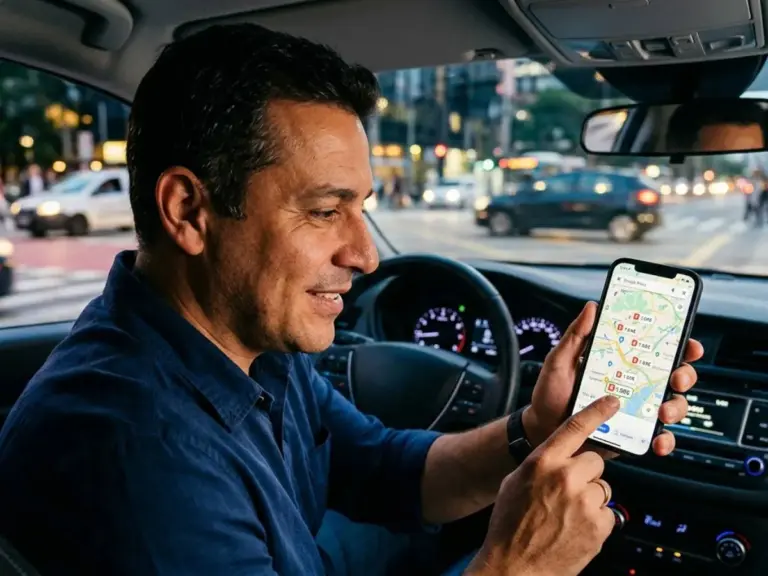 Gustavo (45), conductor de Uber: «Si quieres ahorrar gasolina, fíjate en este detalle de Google Maps»