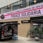 Toyota convierte su furgoneta Proace en símbolo de solidaridad: 250 kilos de productos y 4.500 euros para menores vulnerables