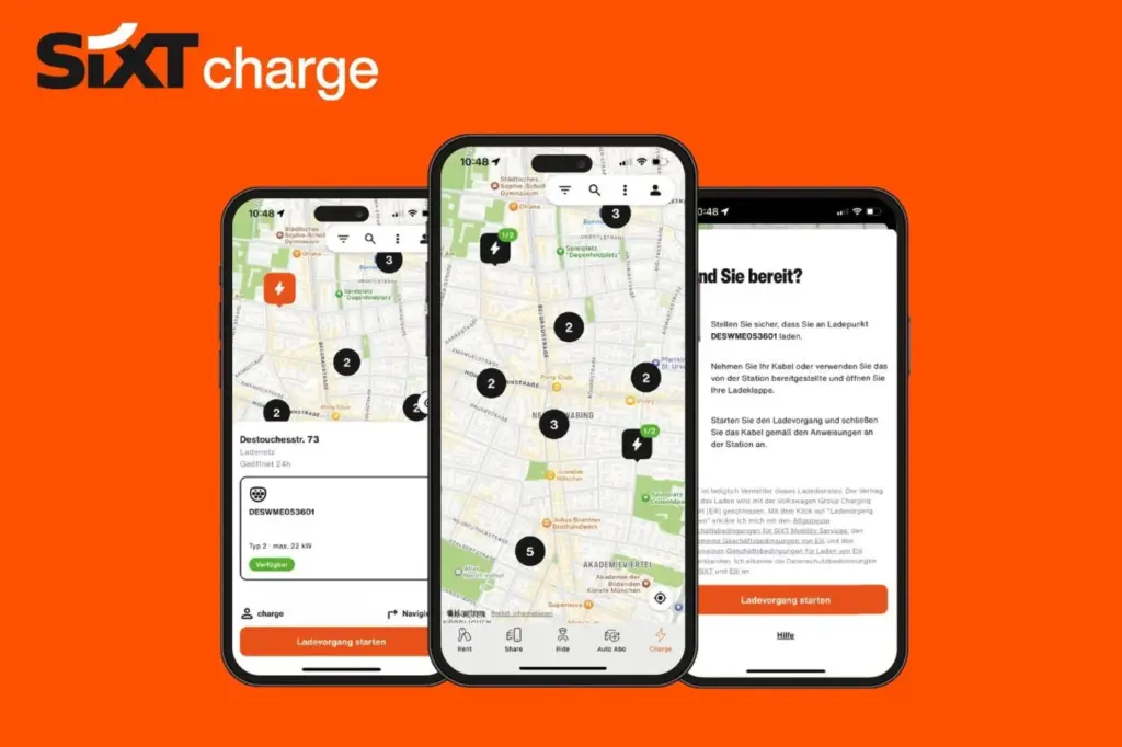 Elli lleva 1.000.000 de puntos de recarga para tu coche eléctrico a la pantalla de tu móvil 3 Motor16 2026 Sixt Charge App. Elli.