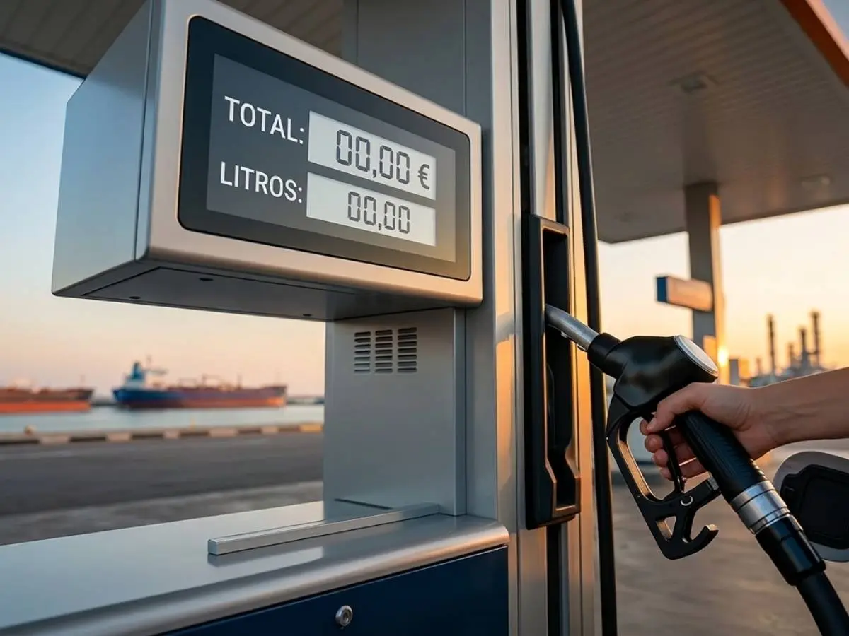 Manguera de surtidor de gasolina