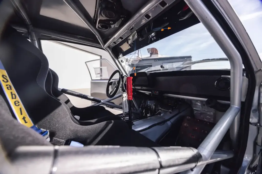 1978 Ford Escort Mk2 Ken Block. Imagen interior.