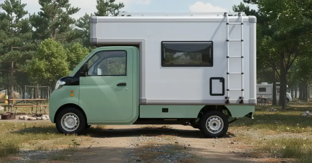 2026 ARI 458 Pro Autocaravana. Imagen lateral.