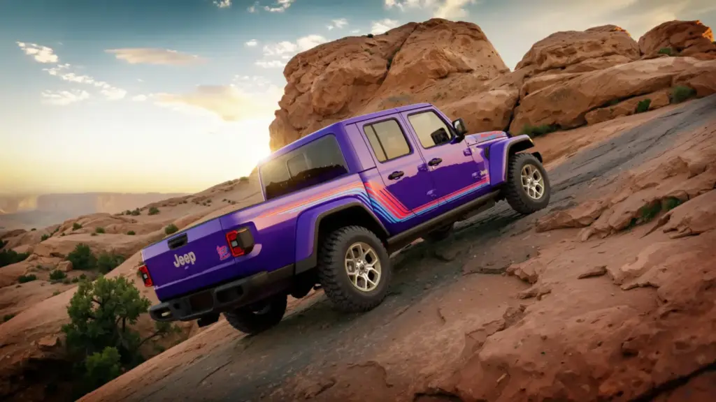 2026 Jeep Wrangler y Gladiator Rewind. Imagen Gladiator.