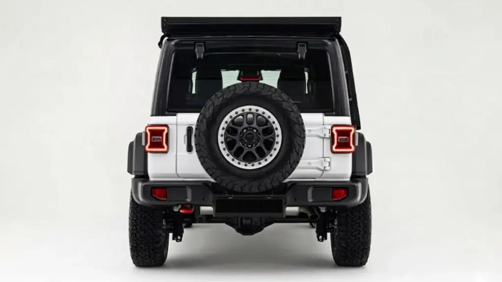 2026 Jeep Wrangler Trail Hunt Edition. Imagen trasera.