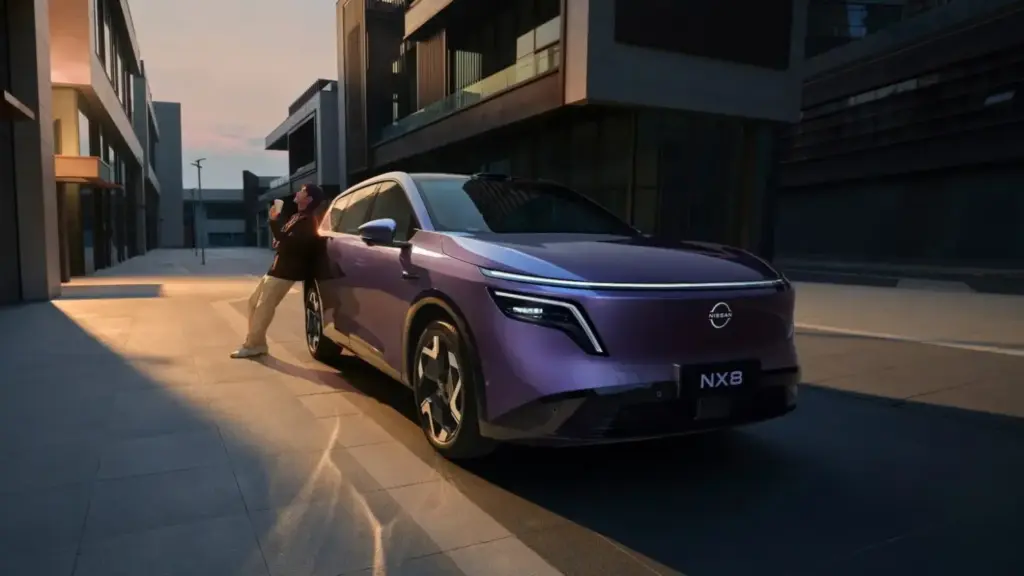 2026 Nissan NX8. Imagen delantera.