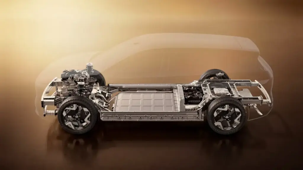 2026 Nissan NX8. Imagen plataforma.