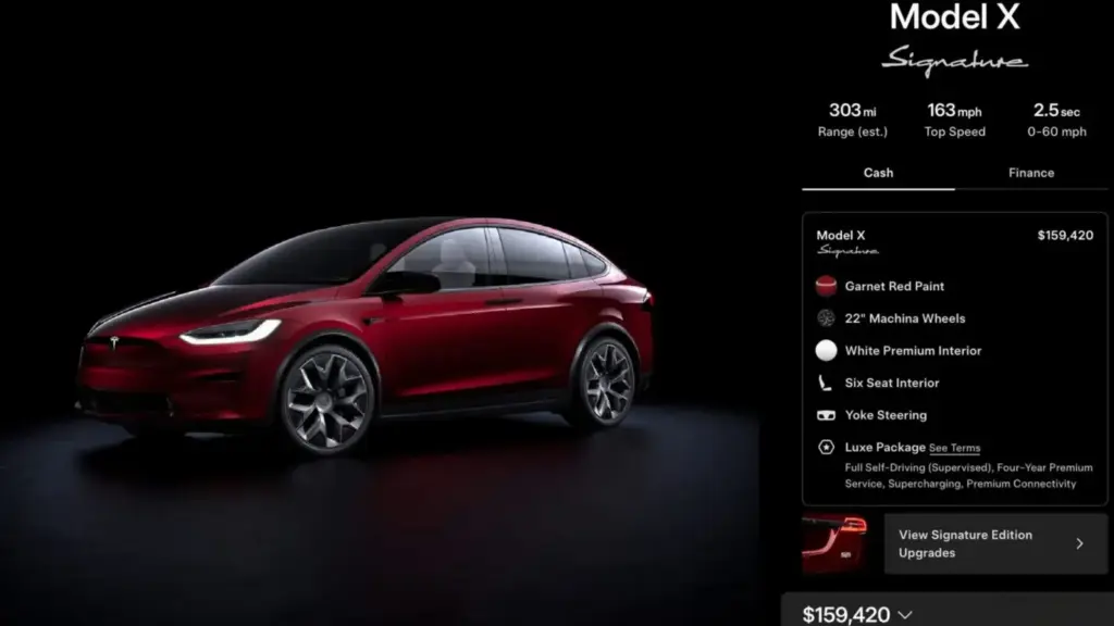 2026 Tesla Model X Signature Series 1 Motor16