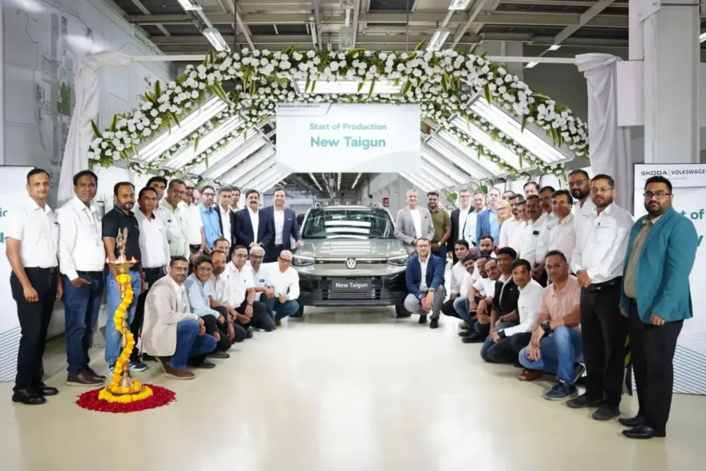 2026 Volkswagen Taigun India. Imagen fábrica.