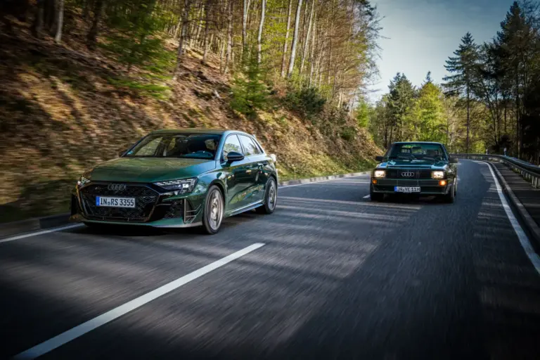 RS 3 competition limited: Conducimos el compacto con el que Audi celebra los 50 años de su 1-2-4-5-3