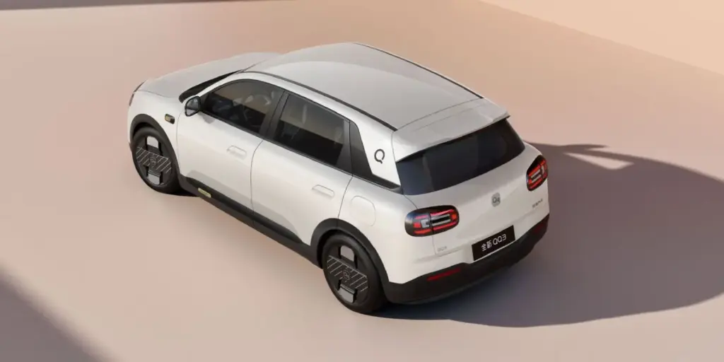2026 Chery QQ3. EBRO. Imagen trasera.