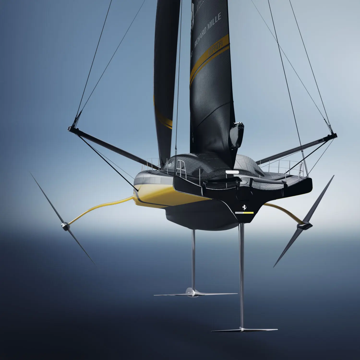 2026 Ferrari Hypersail. Imagen portada.