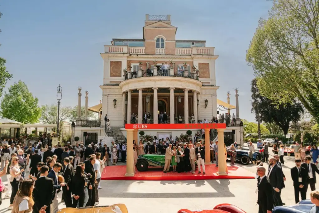 Anantara Concorso Roma 2026 CLASSE I Le Zagato anteguerra Winner 1932 Maserati V4 Sport Zagato award ceremony Motor16