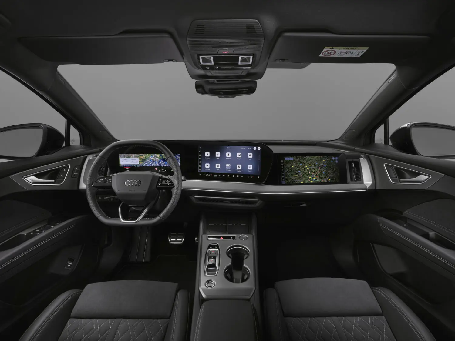 El interior del Audi Q4 e-tron estrena escenario digital y refuerza sus ADAS y seguridad