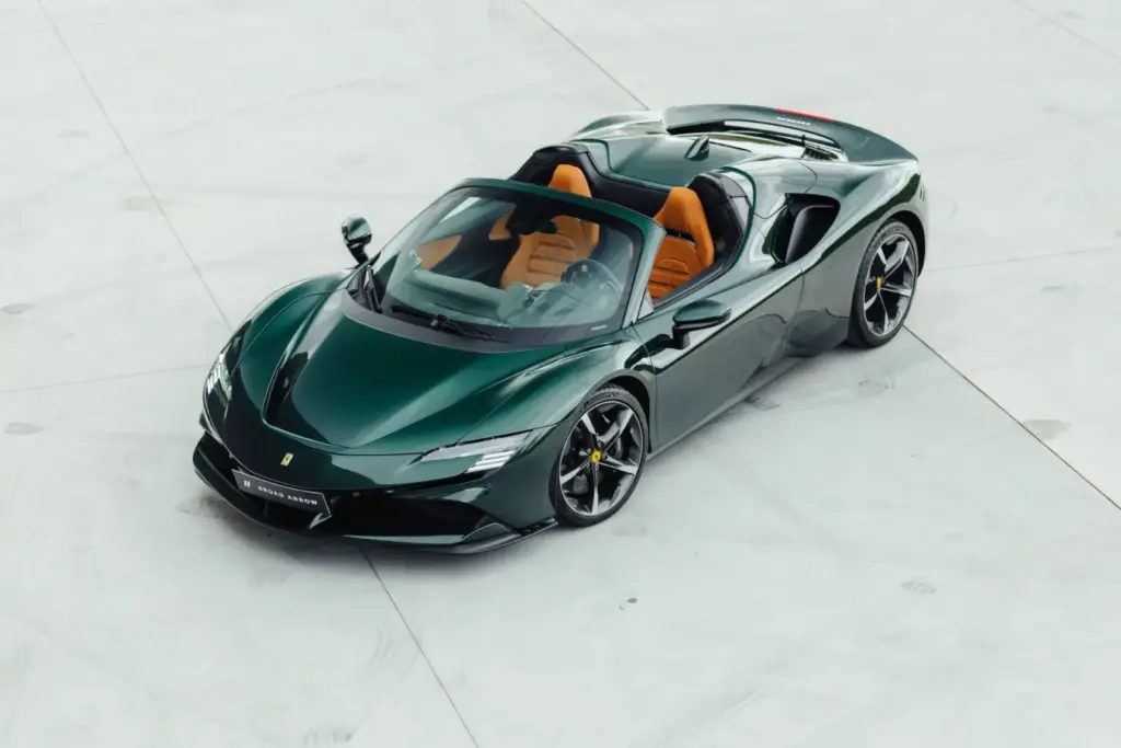 Broad Arrow VE26 2022 Ferrari SF90 Spider Motor16