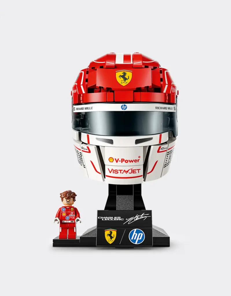 CASCOS LEGO HAMILTON LECLERC FERRARI2 Motor16