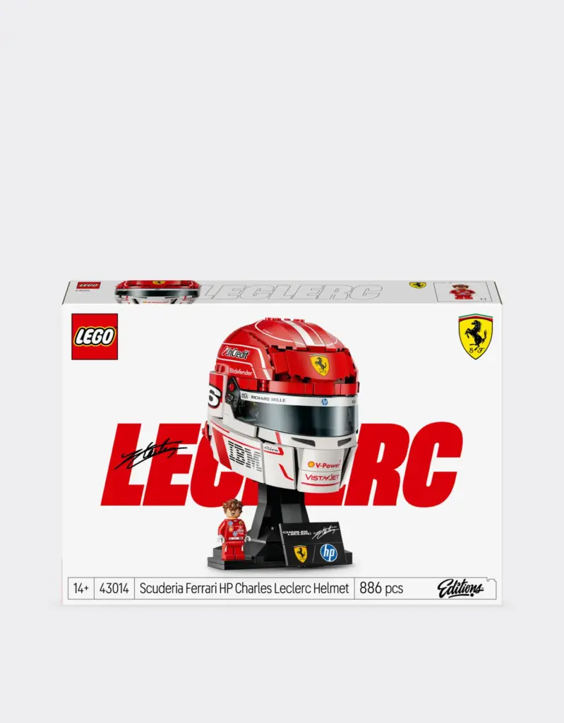 CASCOS LEGO HAMILTON LECLERC FERRARI4 Motor16