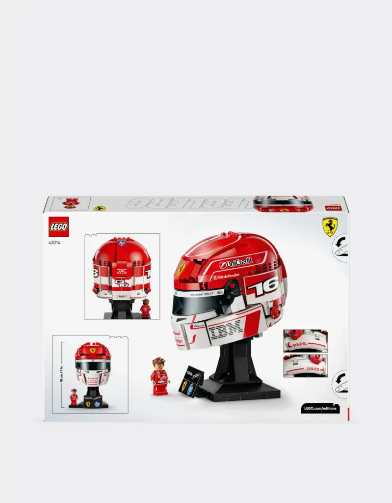 CASCOS LEGO HAMILTON LECLERC FERRARI5 Motor16