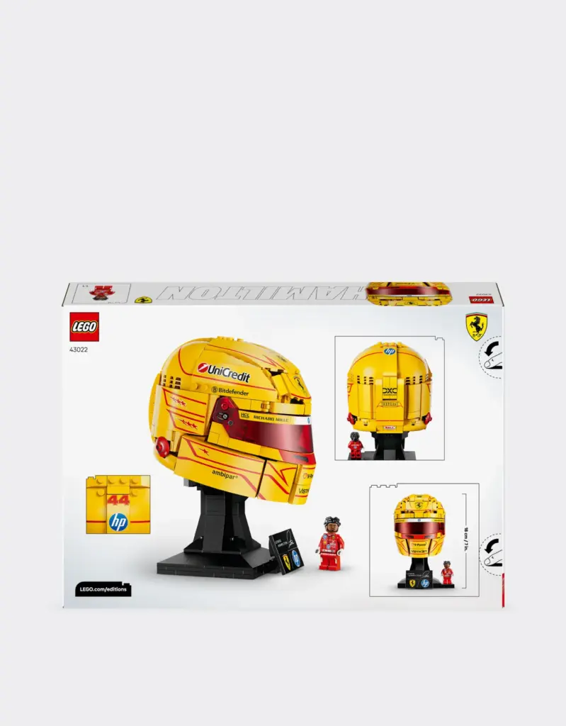 CASCOS LEGO HAMILTON LECLERC FERRARI9 Motor16