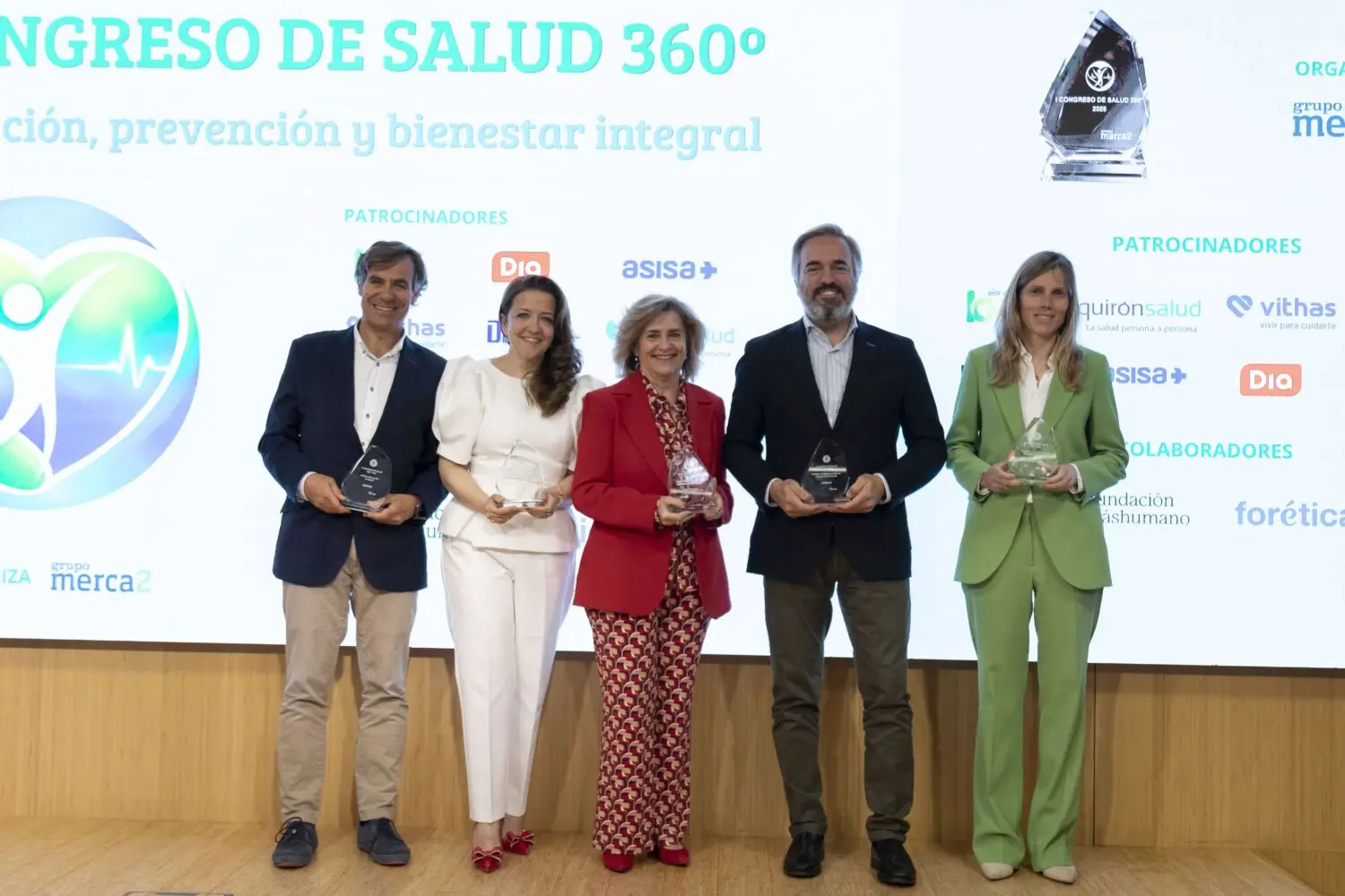 Premiados del Foro de Salud 360º (Fuente: Merca2)