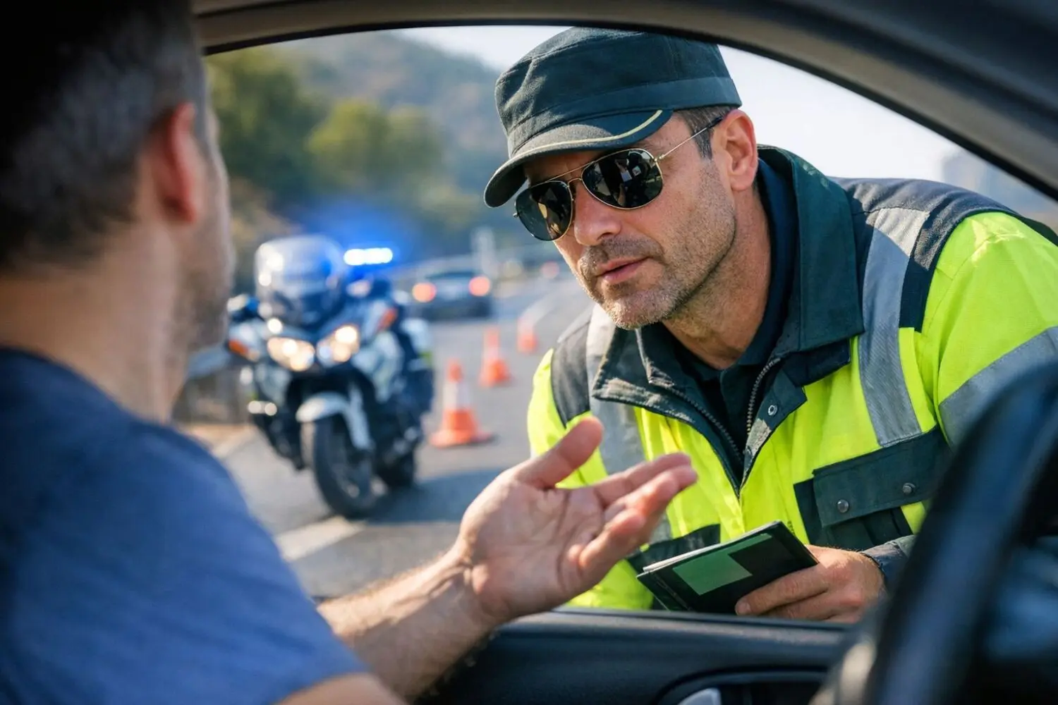 ¿De tú o de usted?: La manera correcta de hablar con un agente de la Guardia Civil de Tráfico durante un control