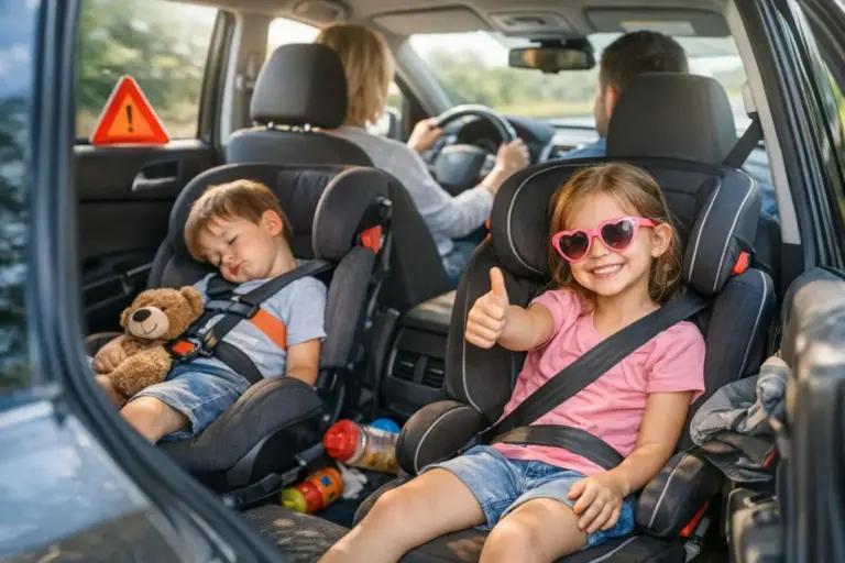 Viajar con niños en coche: sillitas, alturas, normas y los errores más peligrosos que cometen los padres
