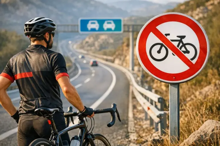 El nuevo artículo del BOE indigna a los ciclistas, que no podrán sacar sus bicicletas en estas carreteras