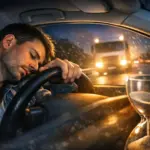 Microsueño al volante: dura 2 segundos y puede matarte (y muchos conductores no saben que lo tienen)