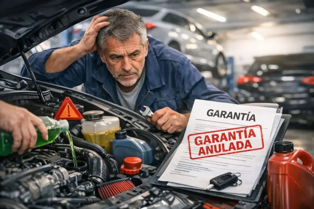 garantía coche anulada