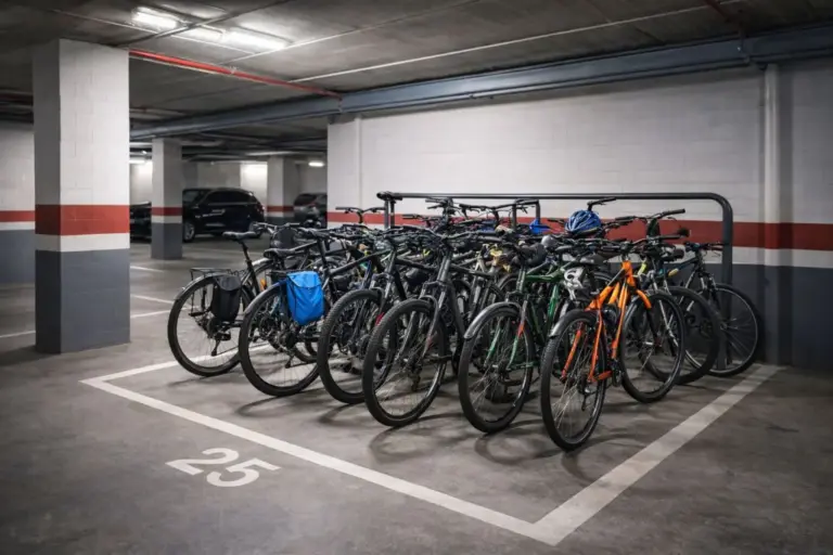 Noelia (39), abogada: «El artículo 7 de la LPH te dice bien claro dónde puedes aparcar tu bicicleta o patinete eléctrico»