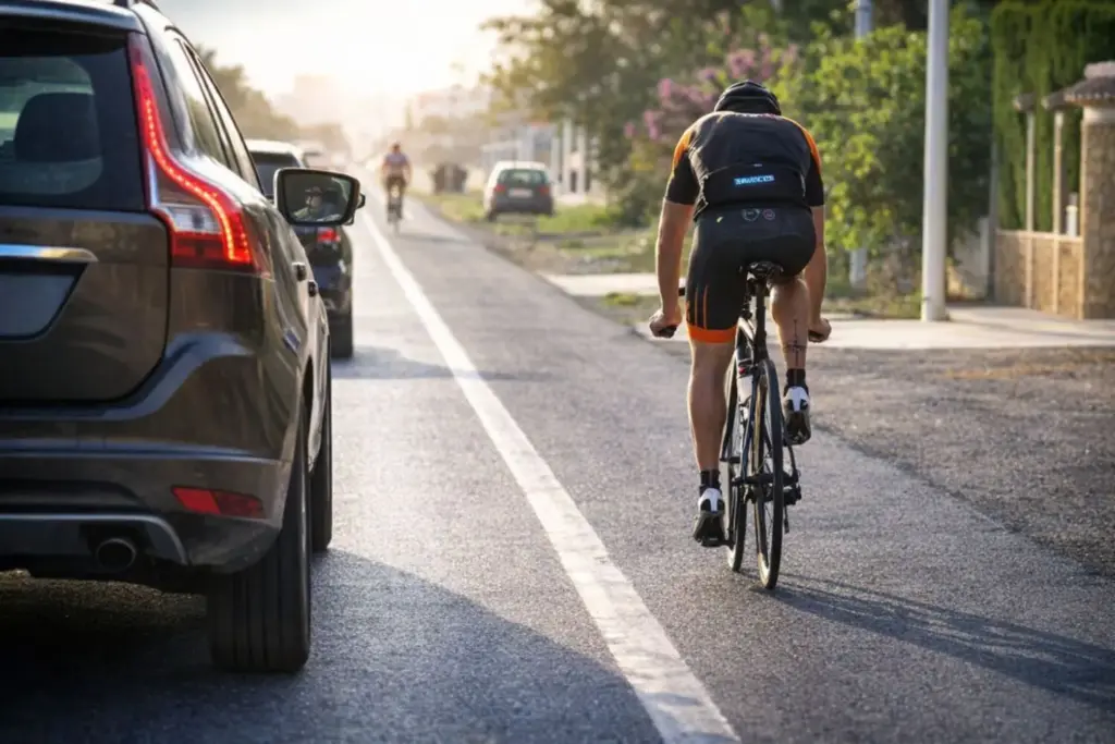 adelantar ciclistas