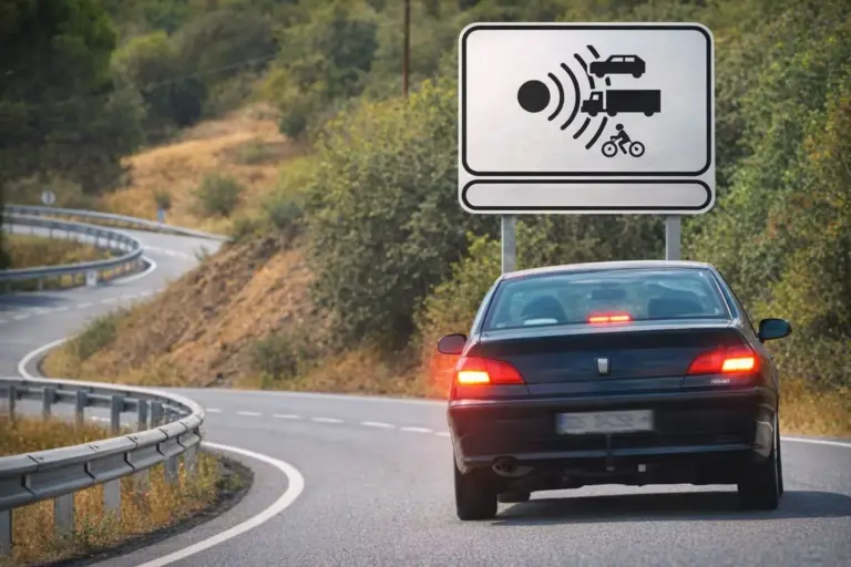 600 euros: la DGT estrena multa para quienes intenten frenar en el último momento antes de un radar de velocidad
