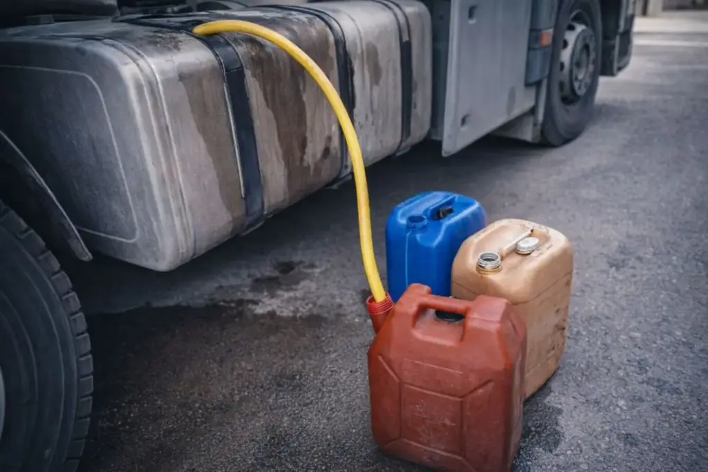 bidones de gasóleo
