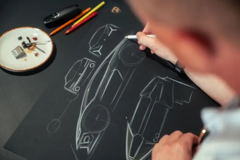 El diseño Lamborghini va mucho más allá del automóvil