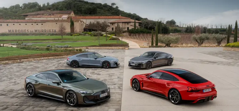 Audi e-tron GT: con el mejor Audi de la historia a la mejor bodega del mundo