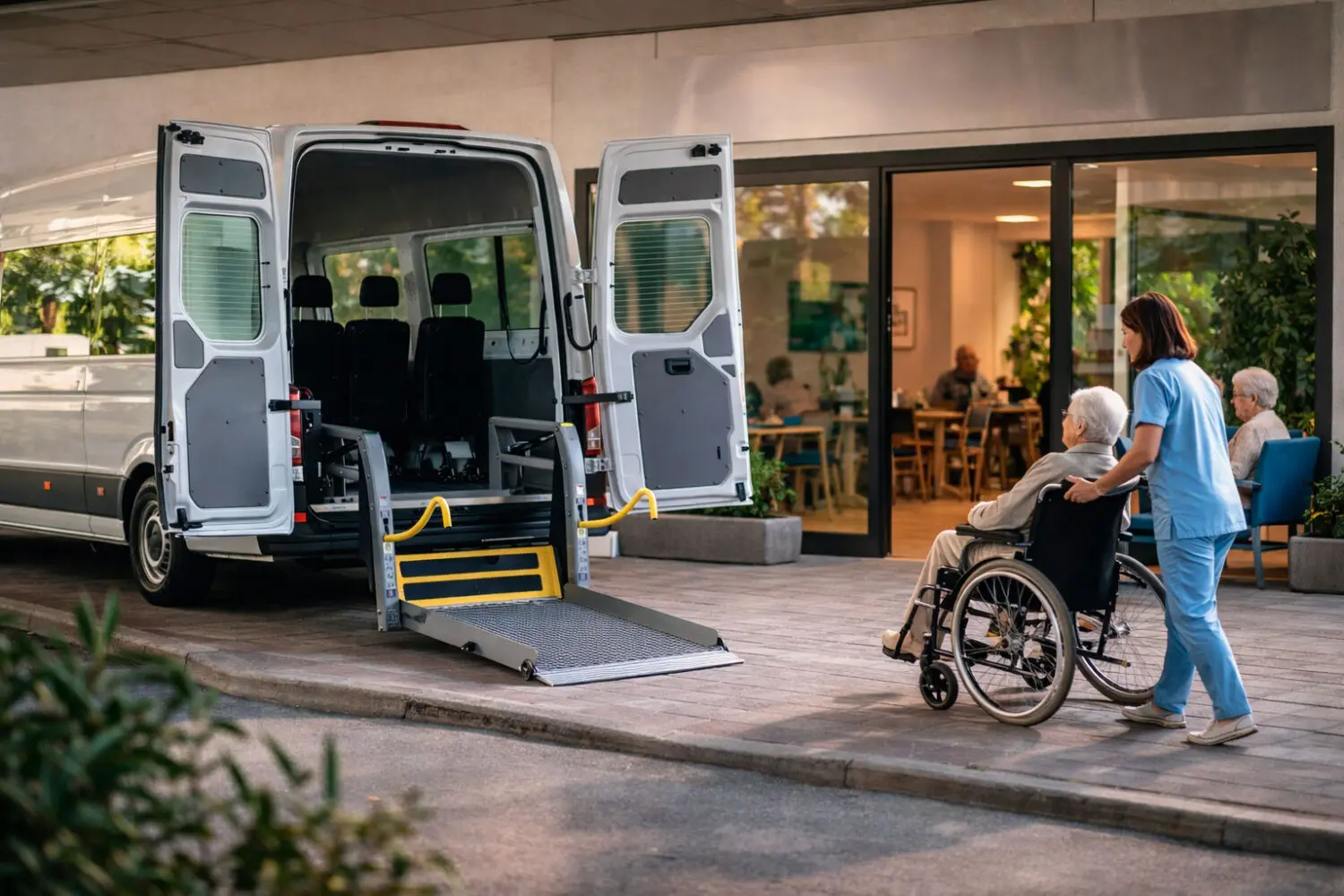 Los vehículos de transporte de mayores en silla de ruedas a centros de día están en el ojo del huracán por “fallos evitables”