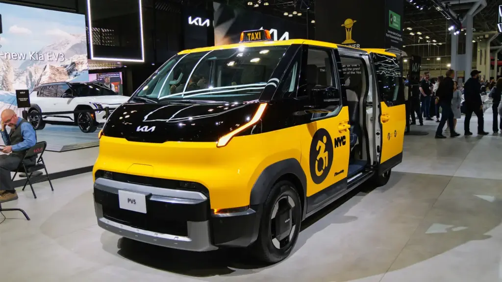 KIA PV5 WAV TAXI NUEVA YORK 1 Motor16