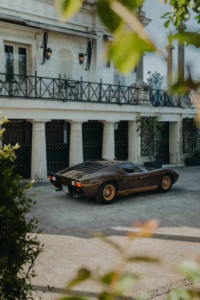 LAMBORGHINI MIURA ANANTARA CONCORSO ROMA 8 Motor16