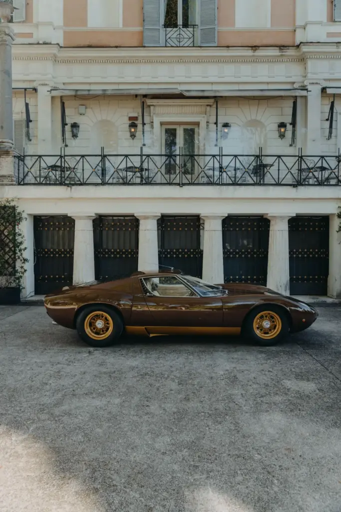 LAMBORGHINI MIURA ANANTARA CONCORSO ROMA 9 Motor16