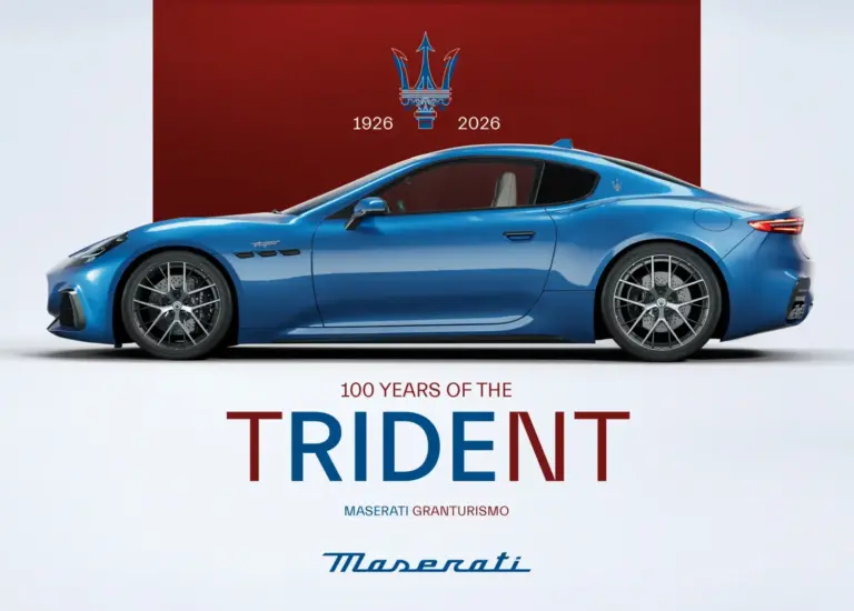 Maserati y un siglo del Tridente: la historia de un símbolo que nació para competir