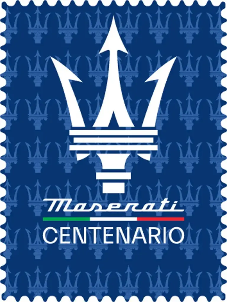 El Tridente de Maserati cumple 100 años: Italia le dedica un sello postal oficial 1 Motor16 Maserati STAMP Motor16