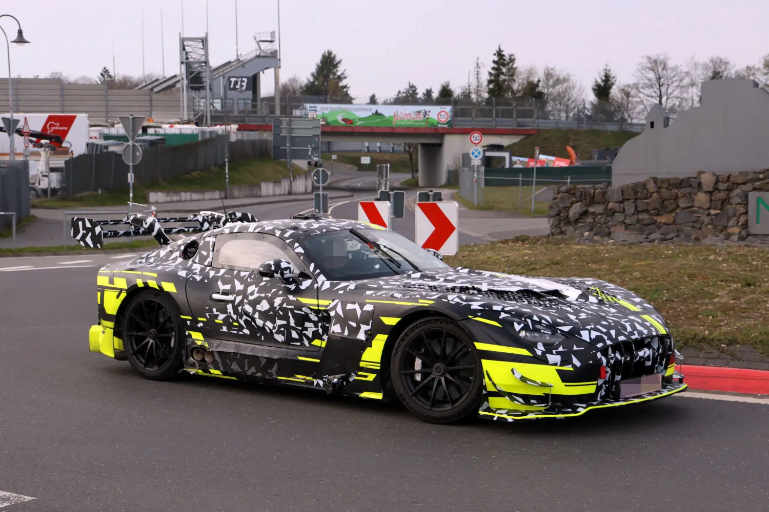 Fotos espía del Mercedes-AMG GT Black Series, la ‘bestia’ de Affalterbach