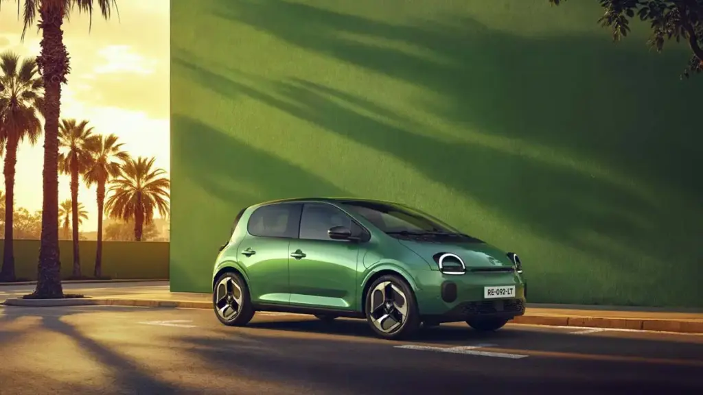 Renault Twingo E Tech electric Absolute Green Motor16