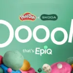 Škoda y Play-Doh se unen: la plastilina que da forma al nuevo eléctrico Epiq