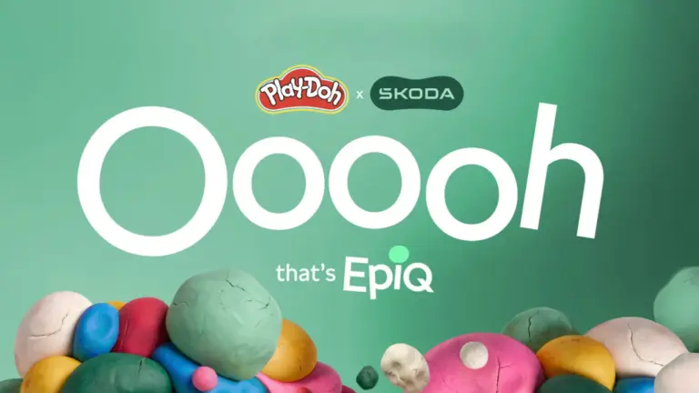 Škoda y Play-Doh se unen: la plastilina que da forma al nuevo eléctrico Epiq