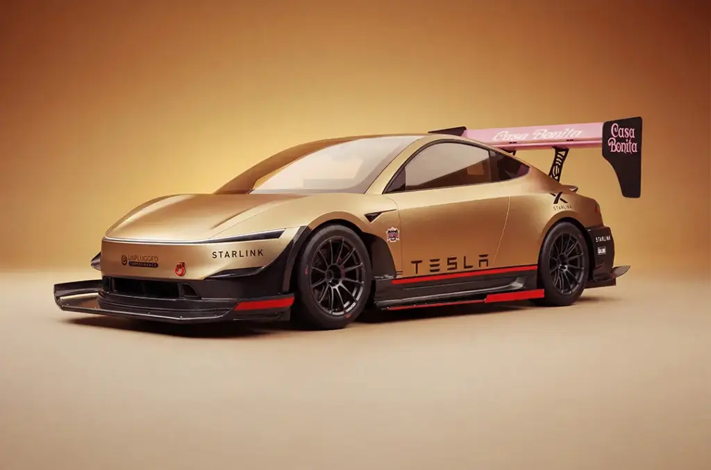 Tesla Cybercab Goldmember Unplugged Performance 1 Motor16