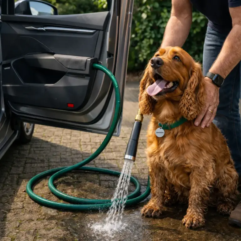 Škoda presenta un nuevo accesorio de coche para el perro que querrías tener ya