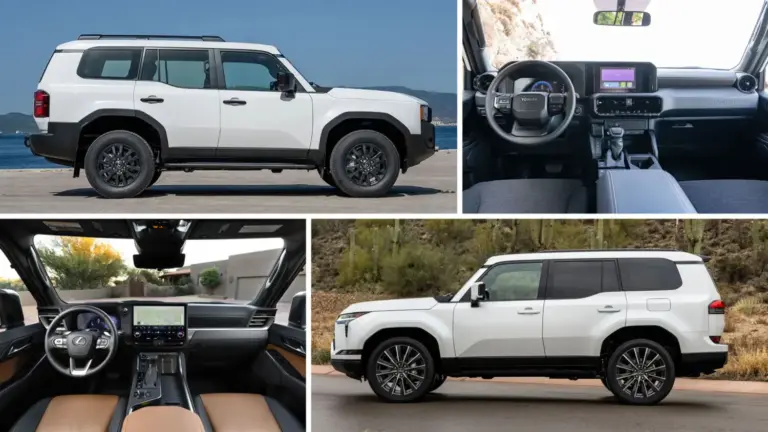 Así son el Toyota Land Cruiser 250 Prado más básico y el más equipado