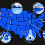 Las 10 paradas más cool para cargar tu coche eléctrico en EE.UU. si recorres el país por carretera