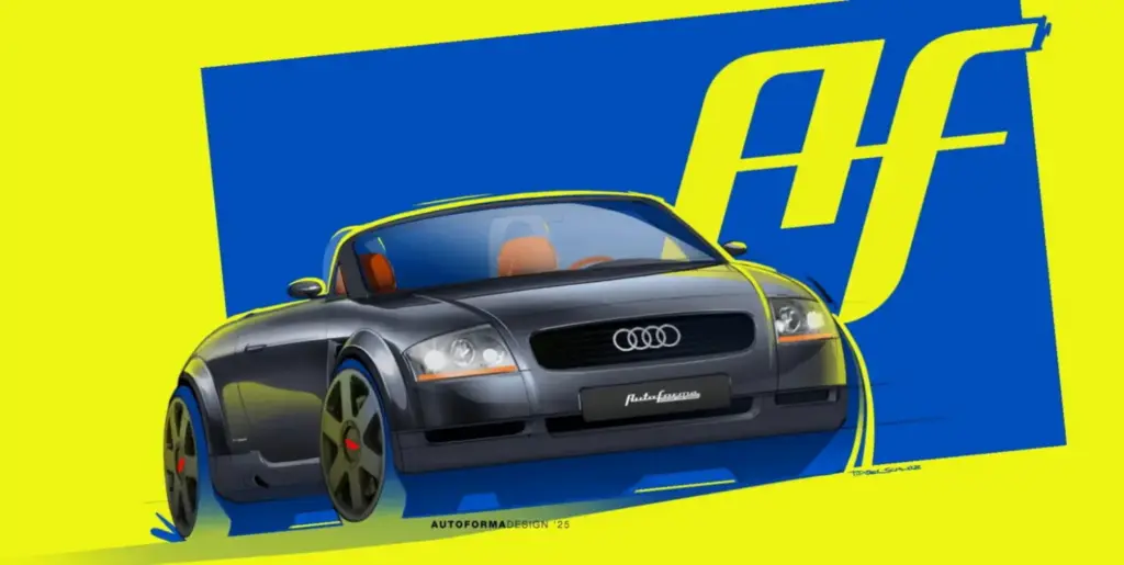 Autoforma segna l'Audi TT con cui è stata forgiata la leggenda Roadster di questa vettura sportiva 44 Motor16 2026 Audi TT Roadster Autoforma 39 Motore16