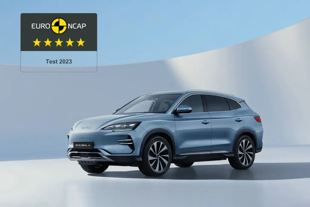 BYD y su compromiso con la seguridad de vanguardia, desde su modelo más asequible 1 Motor16 2026 BYD Seguridad. Imagen Seal U.